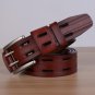 2017 Hot Brand Design Pin Buckle Belts of Men Top Genuine Leather Strap Belt Mens Classic Jeans Male