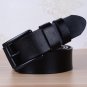 2017 Hot Mens Designer Belts for Men Brand Leather Belt Cowskin Pin Buckle Black Business Trouser St