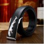 high-end men\'s leather belt Jaguar British fashion new men casual leather belt buckle Quality men b