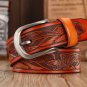 American Style Designer Pin Buckle Belts for Men Top Genuine Leather Strap Belt Mens Classic Jeans M