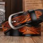 American Style Designer Pin Buckle Belts for Men Top Genuine Leather Strap Belt Mens Classic Jeans M
