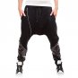 NIBESSER 2017 Brand Cotton Casual Harem Pants Men Jogger Pants Fitness Trousers Pocket Drawstring Zi