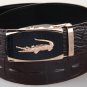 2017 Newest Designer Man Alligator Leather Belt Black Brown Waist Belts For Pants Casual Fashion Sty