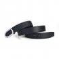 High Fashion New Belts For Man Real Leather Straps Clip Hole Belts Black Brown Casual Leather Belt F