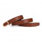 High Fashion New Belts For Man Real Leather Straps Clip Hole Belts Black Brown Casual Leather Belt F