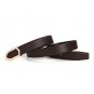 High Fashion New Belts For Man Real Leather Straps Clip Hole Belts Black Brown Casual Leather Belt F