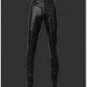 New Arrival Fashion Male Red Blue White Skinny Pencil pu Leather Pants Men Solid Slim Fit Faux Leath