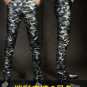 Men \'s leather trousers trousers Slim pants autumn new camouflage men\' s PU leather pants military