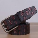 Designers Luxury Female Waist Strap Brand PU Leather Graffiti Punk Belt Women Rock Men Waist Strap f