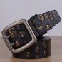 Designers Luxury Female Waist Strap Brand PU Leather Graffiti Punk Belt Women Rock Men Waist Strap f