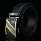 Business Leather Belt For Men Designers Luxury Brand 2016 New Fashion High End Automatic Buckle Belt