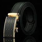 Fashion Waistband Waist Belt Men Designer High Quality Famous Brand Black Genuine Cow Leather Belts 