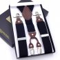 4 Clip Men\'s Suspenders Men Braces Supports Suspenders Elastic Adjustable Pants Suspenders Men\'s S
