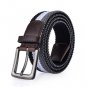 Brand Needle Buckle Men\'s Tactical Belts Elastic Stretch Braided Belt Men Women Jeans Pants Casual