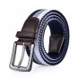 Brand Needle Buckle Men\'s Tactical Belts Elastic Stretch Braided Belt Men Women Jeans Pants Casual