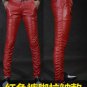 2017 Mens Faux Leather Pants PU Material Black Slim Skinny Fitness Motorcycle Leather Nigthclub Trou