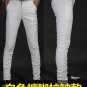2017 Mens Faux Leather Pants PU Material Black Slim Skinny Fitness Motorcycle Leather Nigthclub Trou
