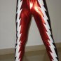 Pro Custom Red Latex Rubber Lightning Youth Wrestling singlet Pants For Men H053