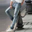 2017 Autumn New Style Men Vintage Pencil Jeans Casual Slim Male Pants Solid Men\'s Harem Jeans Leggi