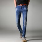 2017 Men Jeans Business Casual Slim Fit Blue Jeans Stretch Denim Pants Trousers Classic Cowboys Youn