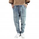 Men\'s Fashion Jeans Casual Slim Fit Male High Quality Big Sale Designer Zipper Pockets Full Length 