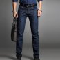 2017 Fashion Full Length Stretch Mercerized Cotton Jeans Men Waistline Denim Pants Casual Trousers M