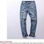 Fashion Mens Straight Slim Fit Biker Jeans Casual Denim Pants Skinny Trousers