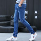 2017 Hot Sale New Brand Men\'s Harem Jeans Legging Denim Pants Youth Elastic Feet Pants Men Hip Hop 