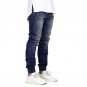 Men Jeans Fashion Stretch Joggers Hip Hop Denim Jogger Pants H5092