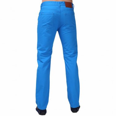 2017 New Arrival Men Designer Brand Straight Pants Fashion Casual Slim Custom Fit Candy Skinny Denim