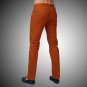 2017 New Arrival Men Designer Brand Straight Pants Fashion Casual Slim Custom Fit Candy Skinny Denim