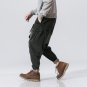 2018 Chinese Style Harem Pants Men M-5XL Men Drop Denim Pants Mens Joggers Men Pantalones Hombre ret