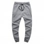 2017 Men slim autumn cotton casual solid brand design long pants metrosexual men elasticed fashion E
