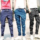 Free shipping New Korea Men\'s Baggy Cargo Harem Pants Men Jeans overalls casual Trousers 3 colors a
