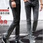 New 2017 Men\'s Tight Pencil jeans Male Slim Blue Fashion Casual Denim Trousers Men Skinny Jean Pant
