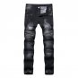 Men Jeans Stretch Ripped Pants Design Fashion Skinny biker Jeans For Men Jogger pants Plus Size 42 H