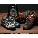 Fashion Men Shoes Casual Camouflages Design Handmader Army Green Comfortable Soft Men Shoes Footwear