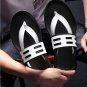 designer brand summer beach sandals for men slides teen slippers genuine leather flip flops men plaj
