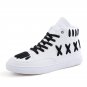 men shoes designer version luxury band casual shoes high top street dancing shoes hip hop leather sh
