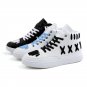 men shoes designer version luxury band casual shoes high top street dancing shoes hip hop leather sh