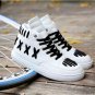 men shoes designer version luxury band casual shoes high top street dancing shoes hip hop leather sh