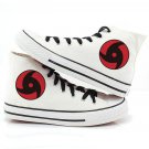 Men Unisex canvas shoes Japanese anime Naruto lace up print canvas casual shoes casual Shoes gumshoe