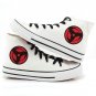 Men Unisex canvas shoes Japanese anime Naruto lace up print canvas casual shoes casual Shoes gumshoe