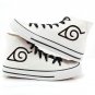 Men Unisex canvas shoes Japanese anime Naruto lace up print canvas casual shoes casual Shoes gumshoe