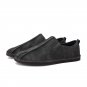 Brand Low Price Mens Breathable High Quality Casual Shoes PU Leather Casual Shoes Slip on Men Fashio