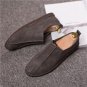 Brand Low Price Mens Breathable High Quality Casual Shoes PU Leather Casual Shoes Slip on Men Fashio