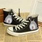 autumn Men canvas shoes casual shoes Japanese anime totoro printing breathable gumshoe chaussure hom