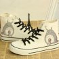 autumn Men canvas shoes casual shoes Japanese anime totoro printing breathable gumshoe chaussure hom