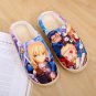 Winter Home slippers luffy man women slippers plush Japanese Cartoon slippers Anime NARUTO ONE PICE