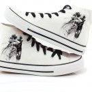 spring Men women casual canvas shoes plimsolls Japanese anime Tokyo Ghoul print shoes
